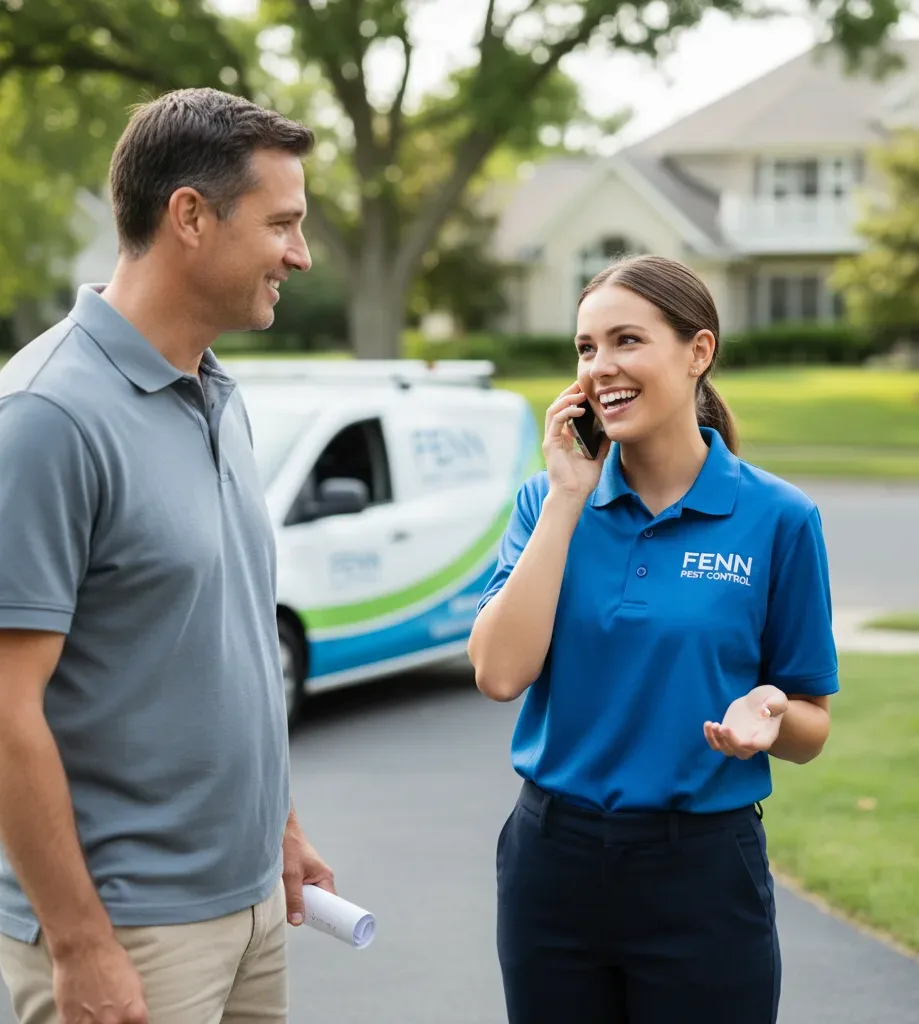 Fenn Pest Control customer support in North Chili